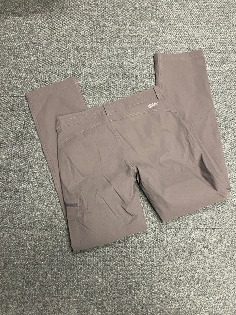 Eddie Bauer Womens Hiking Rip stop mocha gray pants NWOT size 6 - Picture 4 of 4